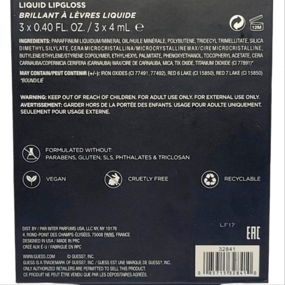 GUESS Red Mini Look Book - LIP - Picture 4 of 5